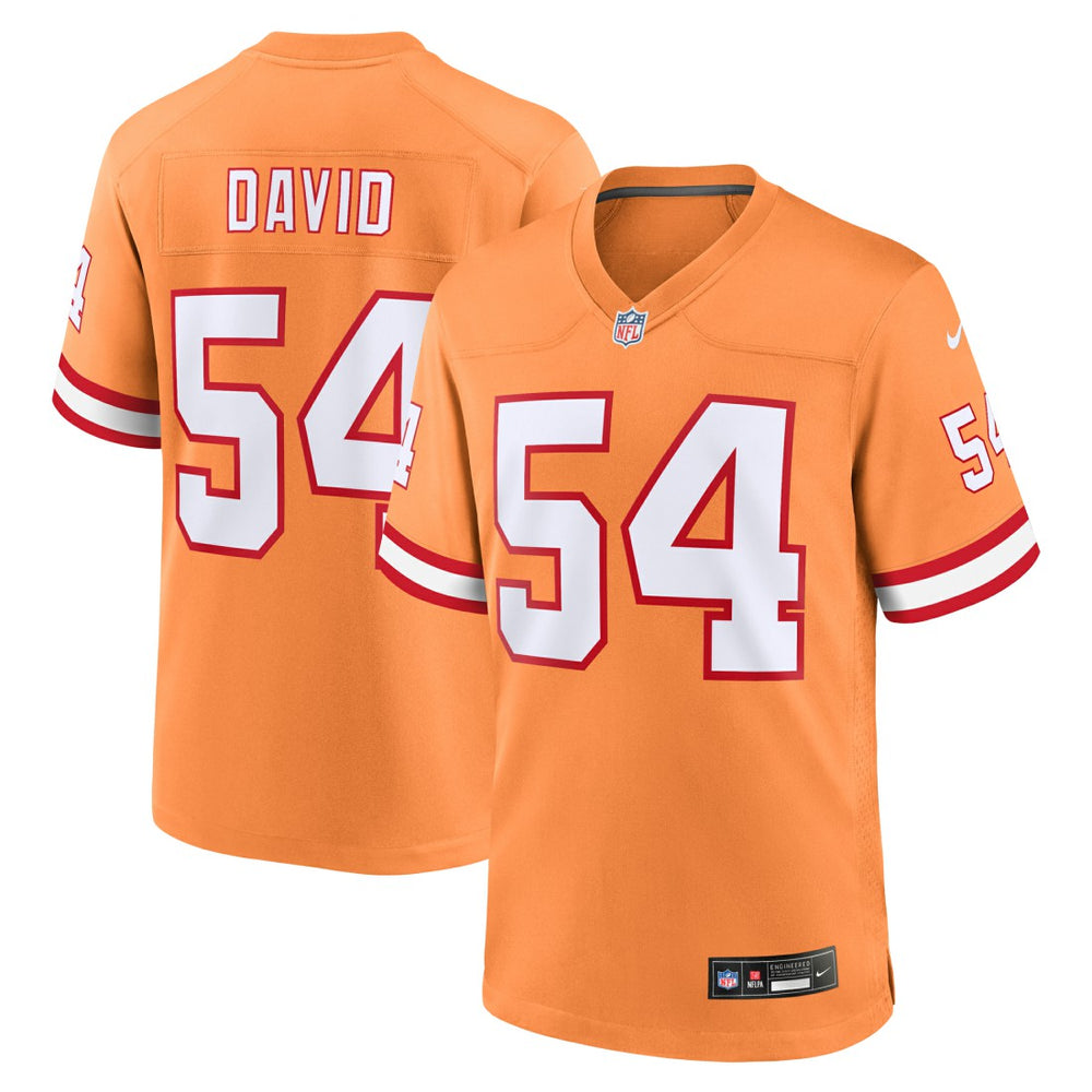 Lavonte David Tampa Bay Buccaneers Throwback Game Jersey Orange - Nike