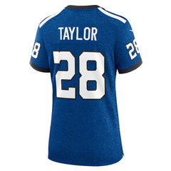 Jonathan Taylor Indianapolis Colts Women's Indiana Nights Alternate Game Jersey Royal - Nike