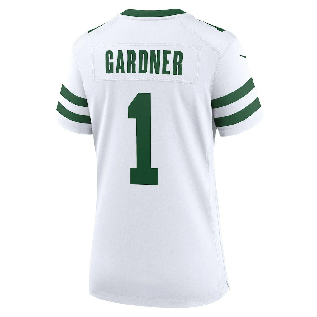 Ahmad Sauce Gardner New York Jets Women's Game Jersey - Legacy White | NFL Jerseys