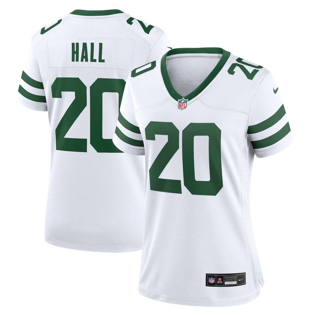 Breece Hall New York Jets Women's Game Jersey Legacy White - Nike