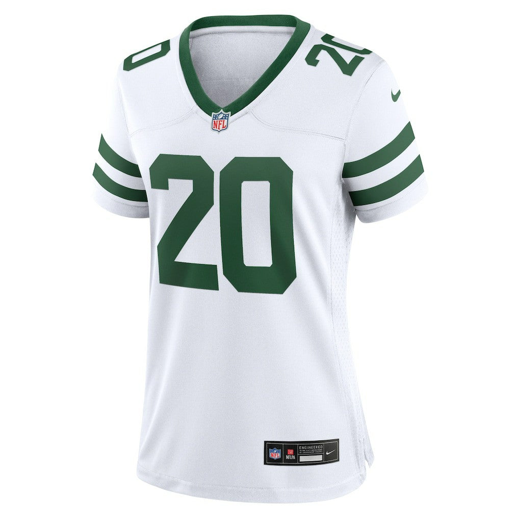 Breece Hall New York Jets Women's Game Jersey Legacy White - Nike