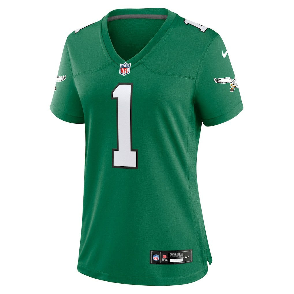 Jalen Hurts Philadelphia Eagles Women's Game Player Jersey Kelly Green - Nike