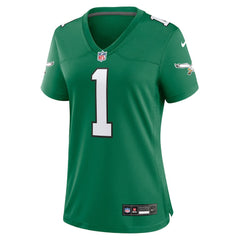 Jalen Hurts Philadelphia Eagles Women's Game Player Jersey Kelly Green - Nike