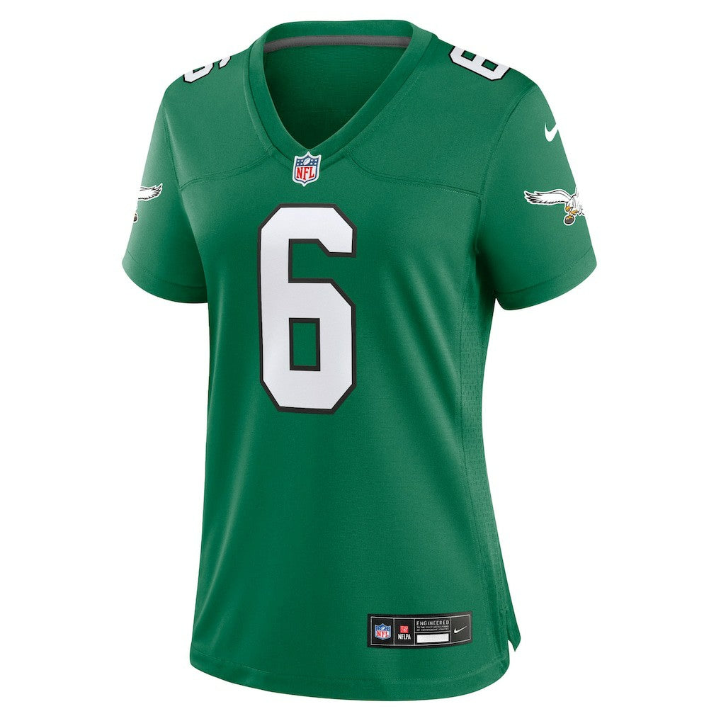 DeVonta Smith Philadelphia Eagles Women's Player Jersey Kelly Green - Nike