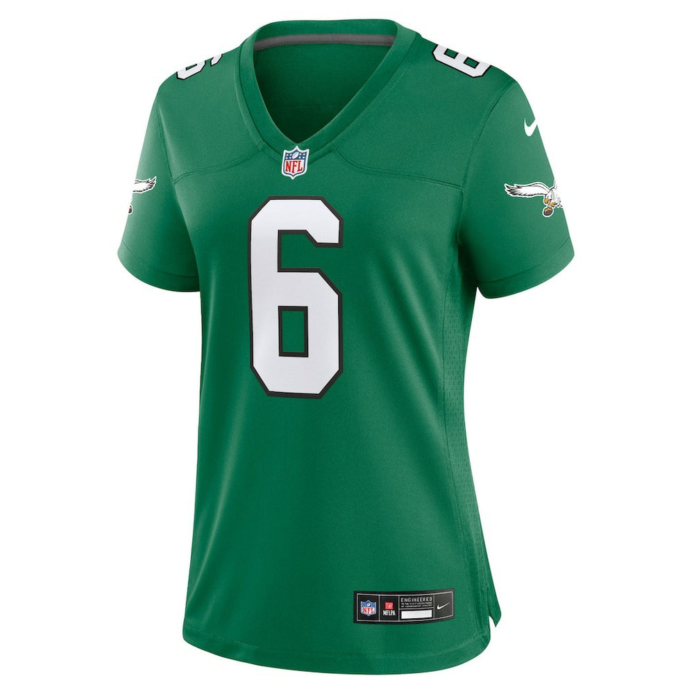 DeVonta Smith Philadelphia Eagles Women's Player Jersey Kelly Green - Nike