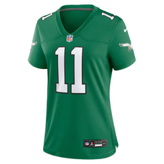 A.J. Brown Philadelphia Eagles Women's Player Jersey Kelly Green - Nike