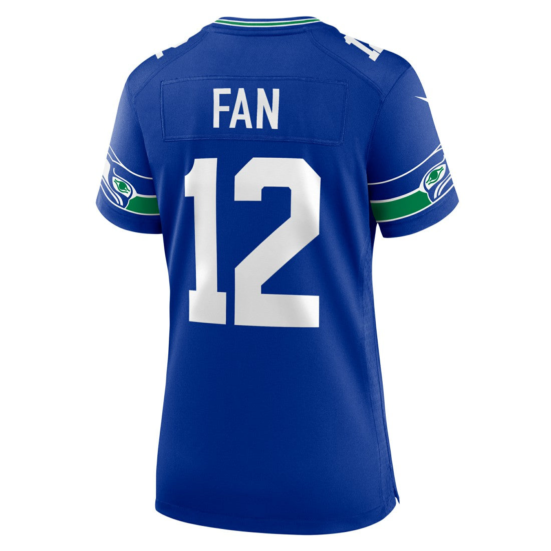 12s Seattle Seahawks Women's Player Jersey Royal - Nike