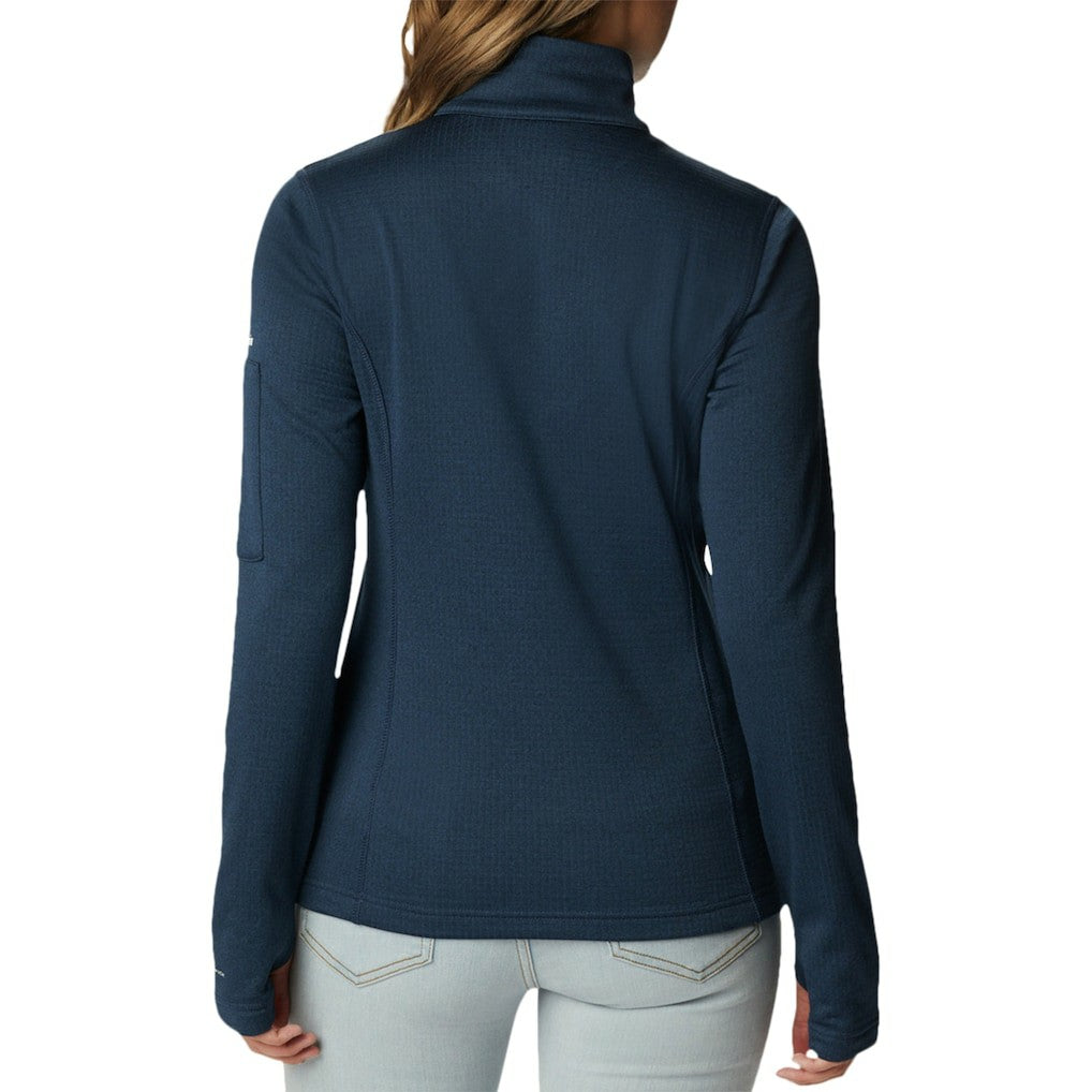 Dallas Cowboys Women's Park View Omni-Wick Half-Zip Top Navy - Columbia