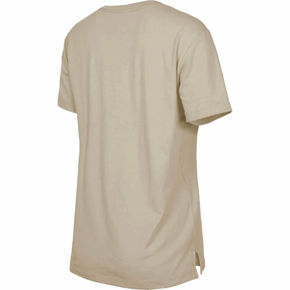 Miami Dolphins New Era Women's Third Down Historic T-Shirt Tan - NFL