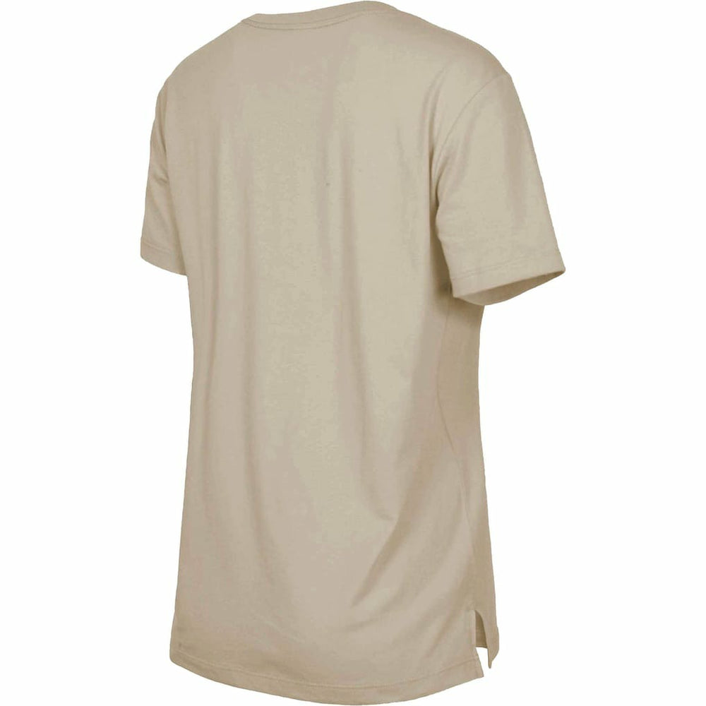 Miami Dolphins New Era Women's Third Down Historic T-Shirt Tan - NFL