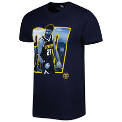 NBA - Jamal Murray Denver Nuggets Stadium Essentials Unisex Player Skyline T-Shirt - Navy