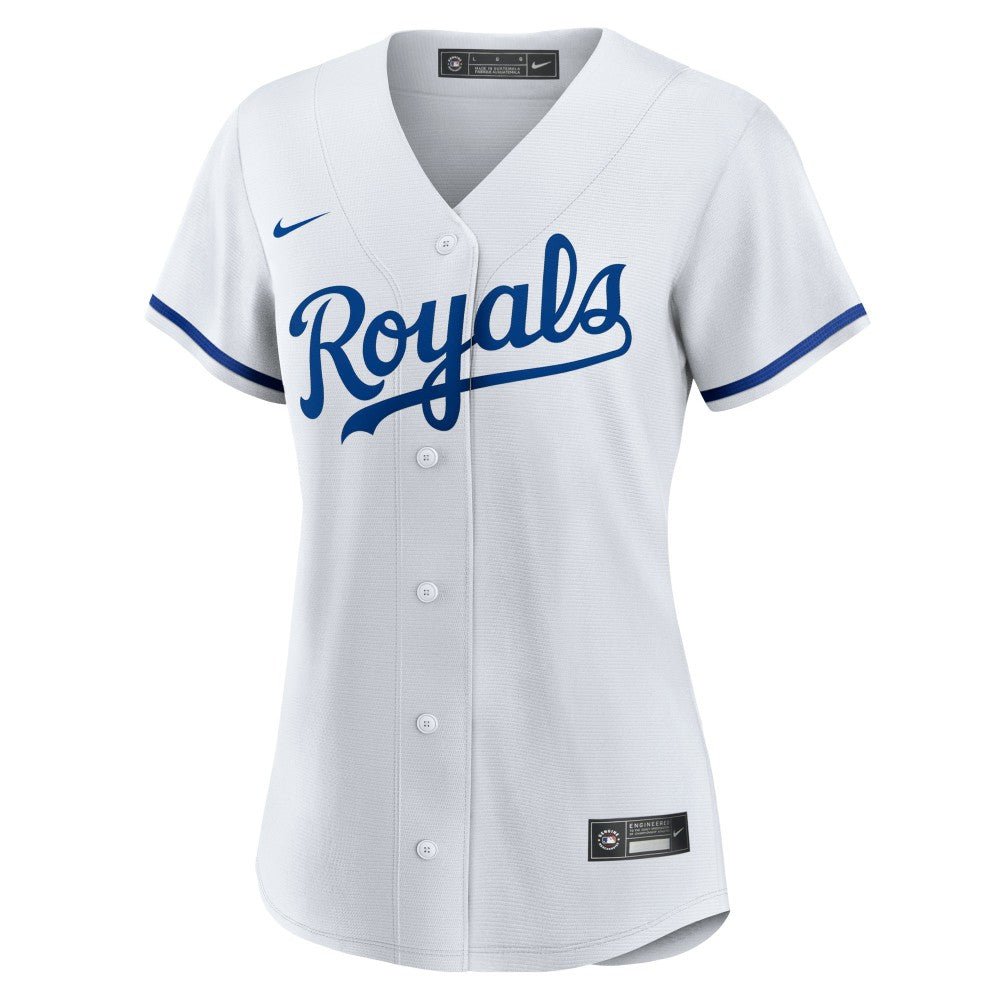 Bobby Witt Jr. Kansas City Royals Nike Women's Home Replica Player Jersey - White | MLB Jerseys