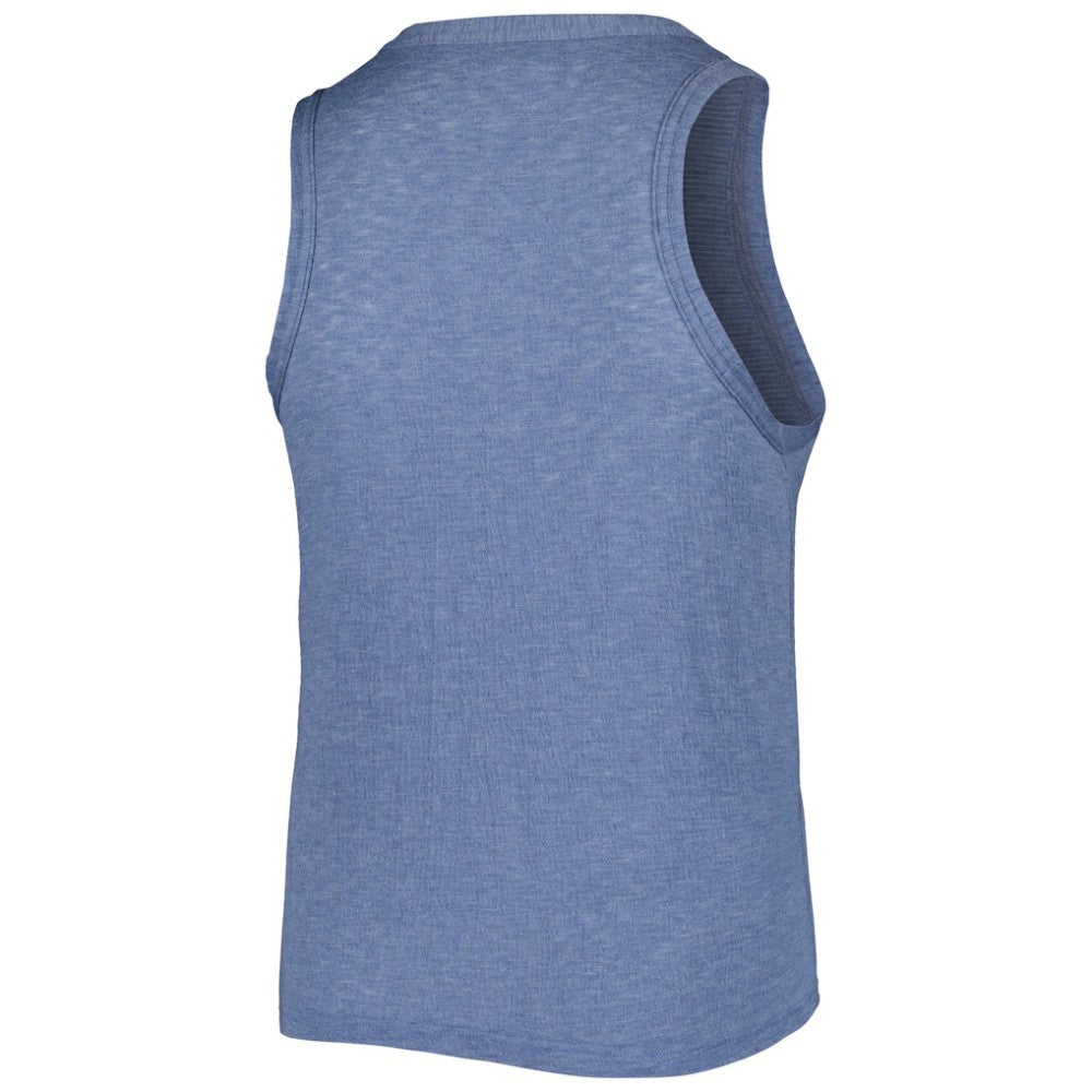 Boston Red Sox Soft as a Grape Women's Plus Size High Neck Tri-Blend Tank Top Sale