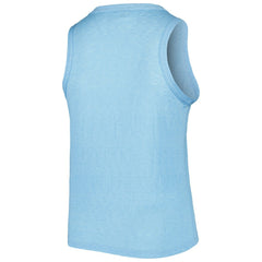Chicago Cubs Soft as a Grape Women's Plus Size High Neck Tri-Blend Tank Top Clearance