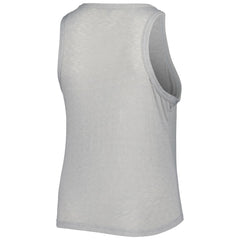 Miami Marlins Soft as a Grape Women's Plus Size High Neck Tri-Blend Tank Top On Sale