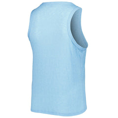 Texas Rangers Soft as a Grape Women's Plus Size High Neck Tri-Blend Tank Top for sale