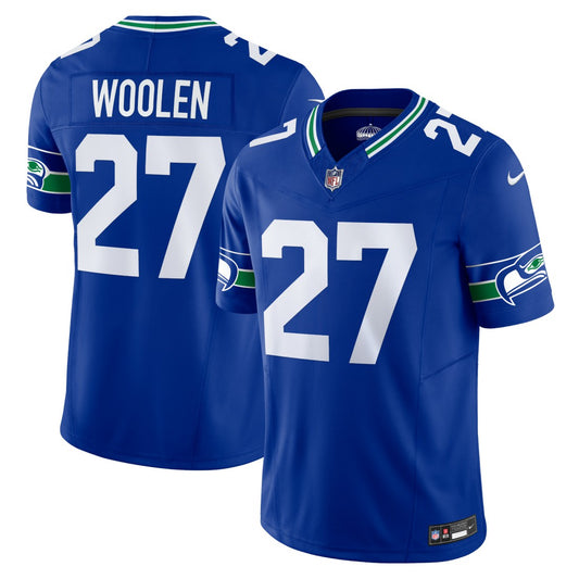 Tariq Woolen Seattle Seahawks Alternate Vapor F.U.S.E. Limited Jersey - Royal | NFL Jerseys
