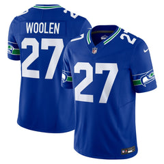 Tariq Woolen Seattle Seahawks Alternate Vapor F.U.S.E. Limited Jersey Royal - Nike