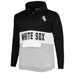 Chicago White Sox Big & Tall Fleece Half-Zip Hoodie for sale