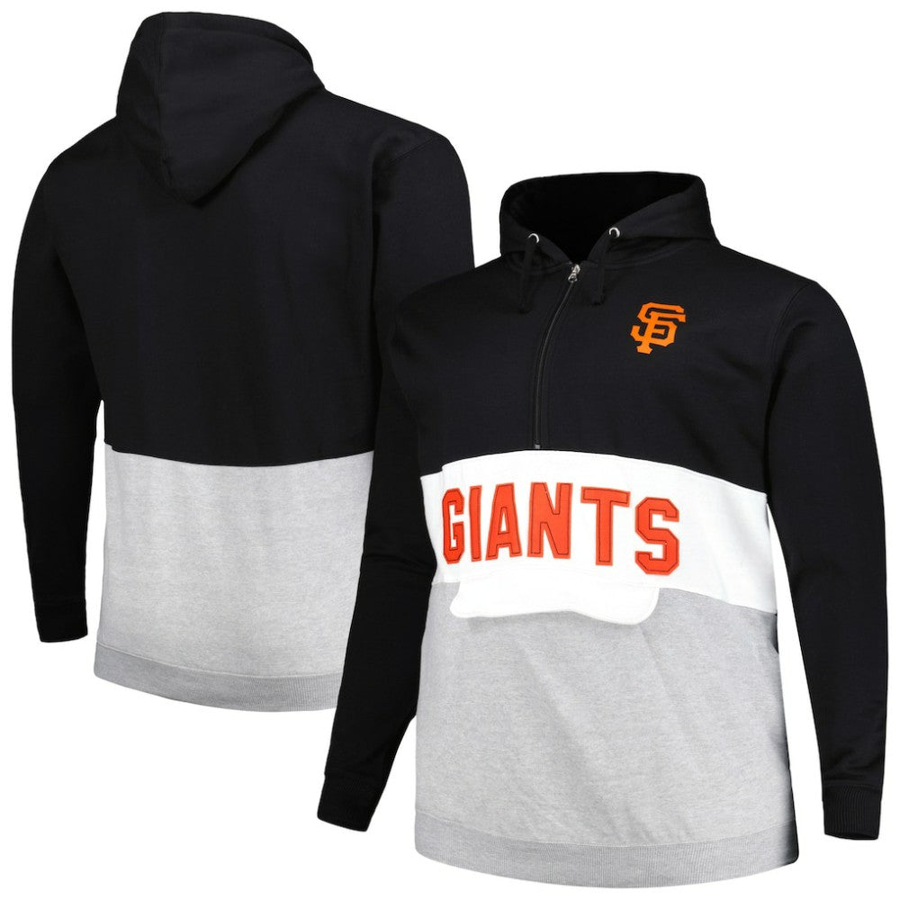 San Francisco Giants Big & Tall Fleece Half-Zip Hoodie Online