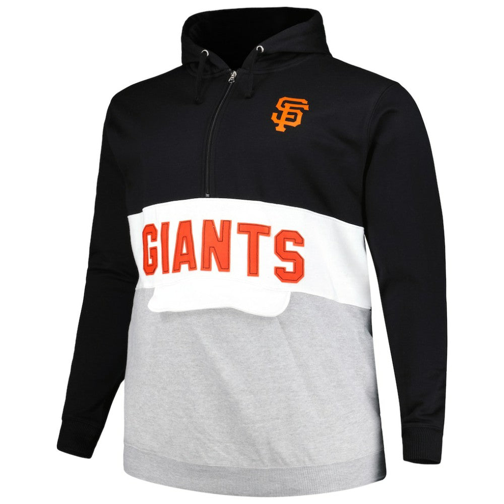 San Francisco Giants Big & Tall Fleece Half-Zip Hoodie Online