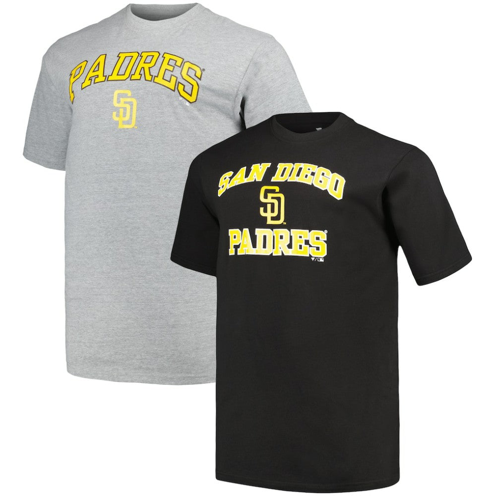 San Diego Padres Profile Big & Tall T-Shirt Combo Pack Lifestyle