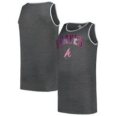 Atlanta Braves Profile Big & Tall Arch Over Logo Tank Top discount