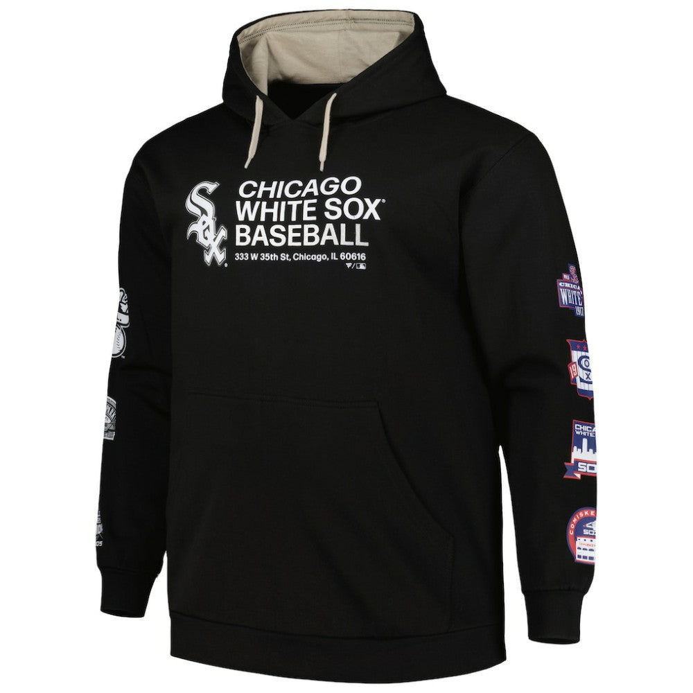 Chicago White Sox Big & Tall Fleece Pullover Hoodie Lifestyle