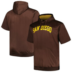 San Diego Padres Profile Big & Tall Contrast Short Sleeve Pullover Hoodie discount