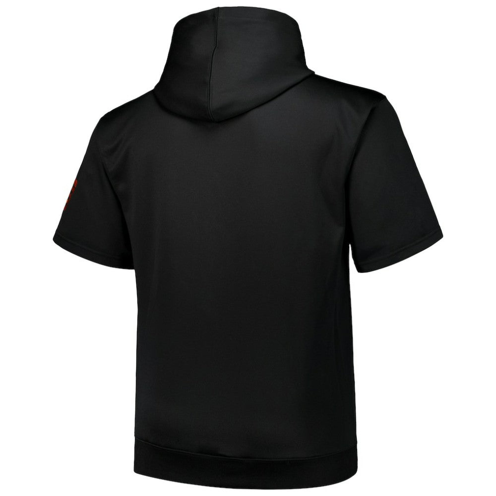 San Francisco Giants Profile Big & Tall Contrast Short Sleeve Pullover Hoodie On Sale