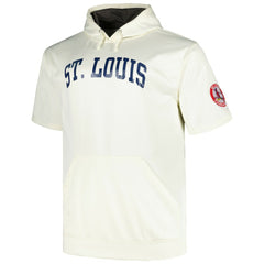 St. Louis Cardinals Profile Big & Tall Contrast Short Sleeve Pullover Hoodie Near Me
