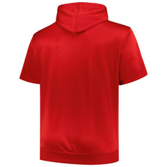 St. Louis Cardinals Profile Big & Tall Contrast Short Sleeve Pullover Hoodie Clearance