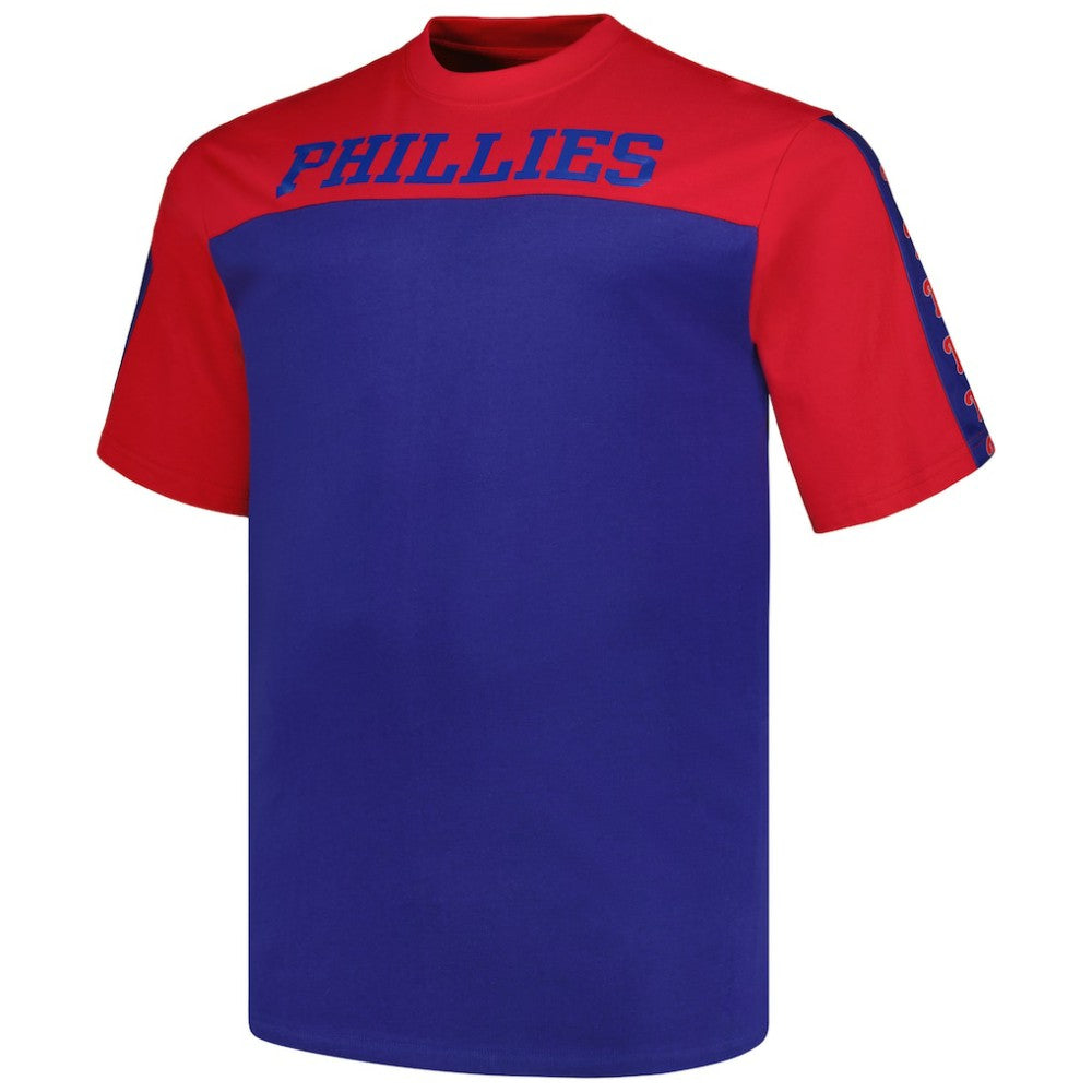 Philadelphia Phillies Profile Big & Tall Yoke Knit T-Shirt Clearance