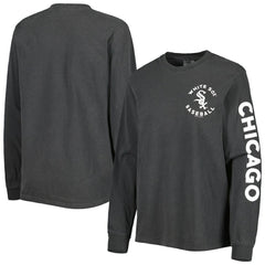 Chicago White Sox Soft as a Grape Women's Team Pigment Dye Long Sleeve T-Shirt Clearance