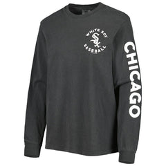 Chicago White Sox Soft as a Grape Women's Team Pigment Dye Long Sleeve T-Shirt Clearance