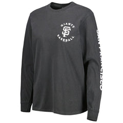 San Francisco Giants Soft as a Grape Women's Team Pigment Dye Long Sleeve T-Shirt Online