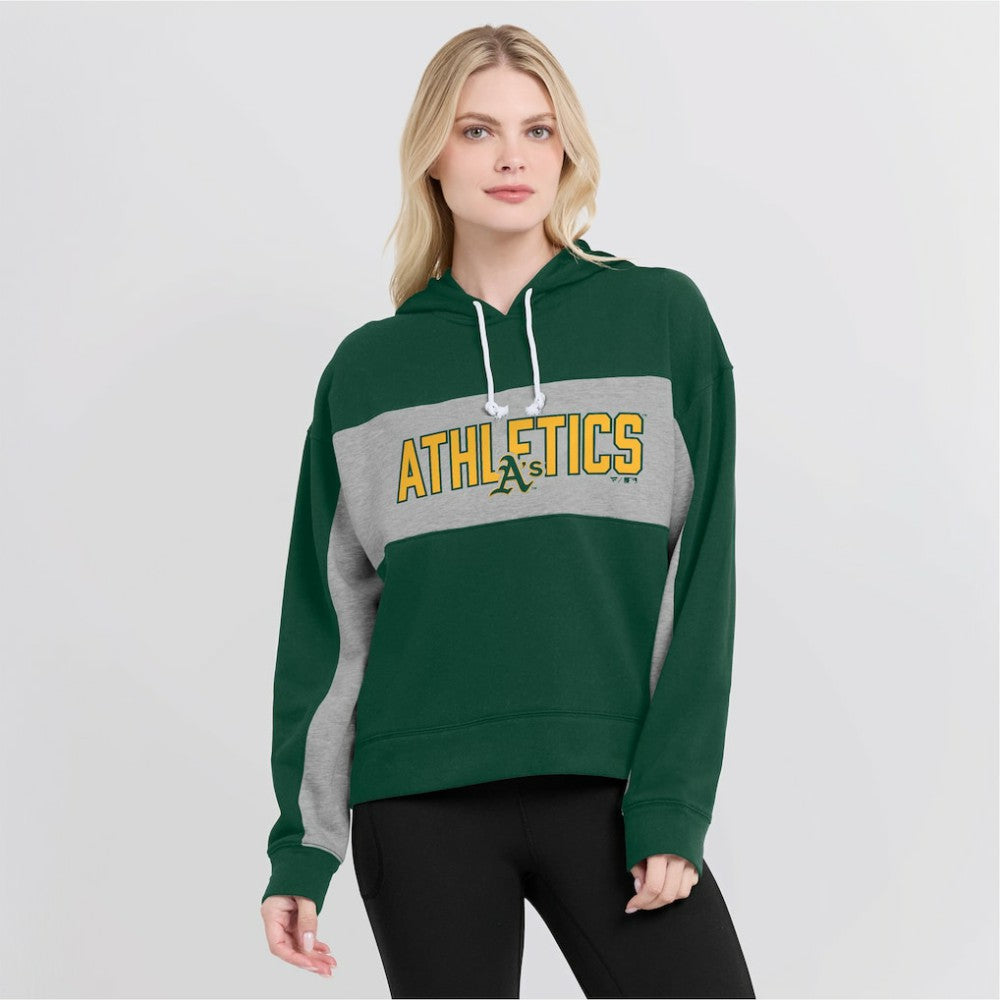 Athletics Fanatics Women's Filled Stat Sheet Pullover Hoodie Clearance