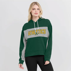 Athletics Fanatics Women's Filled Stat Sheet Pullover Hoodie Clearance