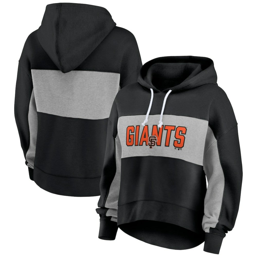 San Francisco Giants Fanatics Women's Filled Stat Sheet Pullover Hoodie Online
