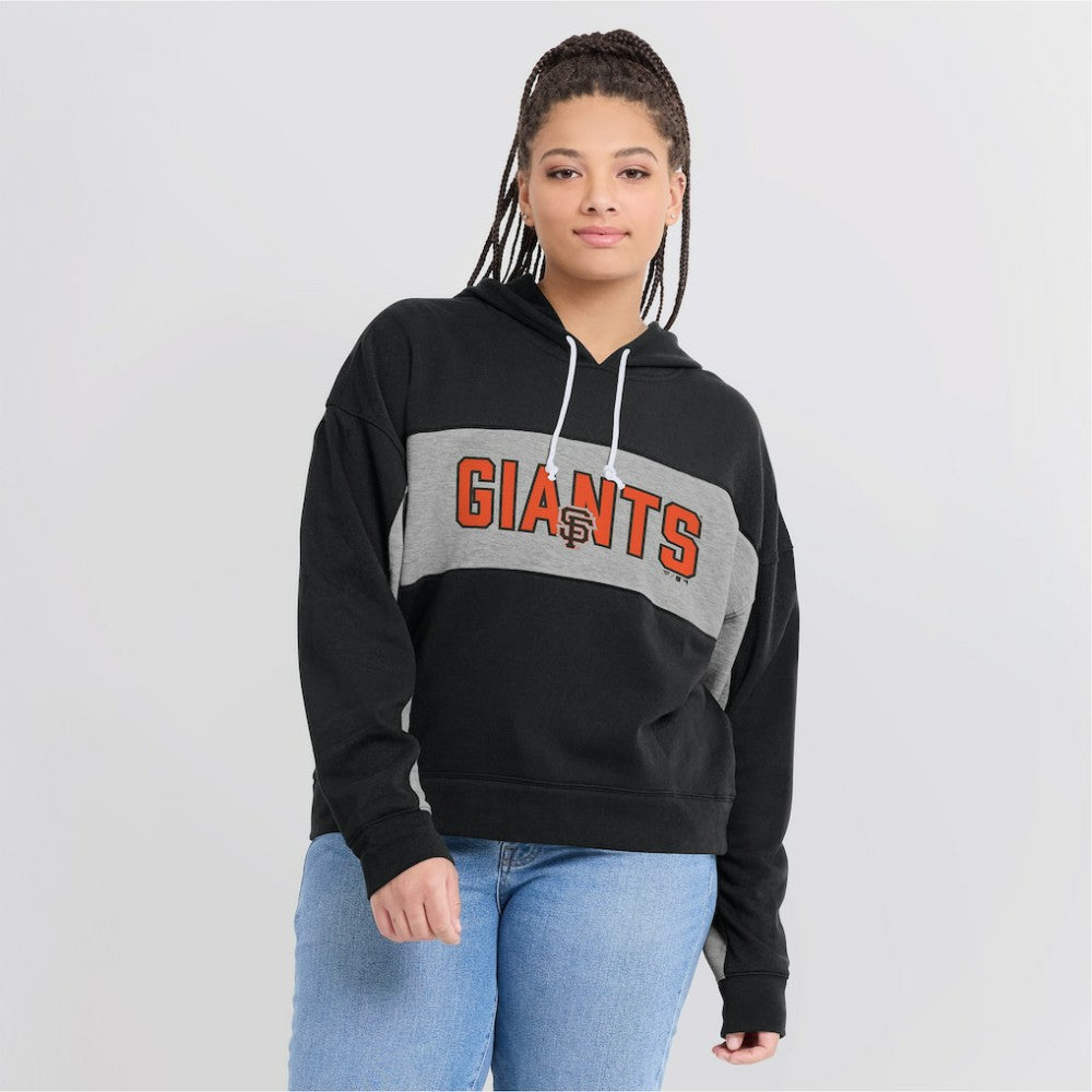 San Francisco Giants Fanatics Women's Filled Stat Sheet Pullover Hoodie Online