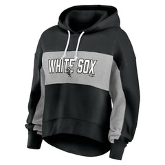 Chicago White Sox Fanatics Women's Filled Stat Sheet Pullover Hoodie On Sale
