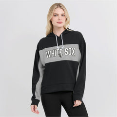 Chicago White Sox Fanatics Women's Filled Stat Sheet Pullover Hoodie On Sale