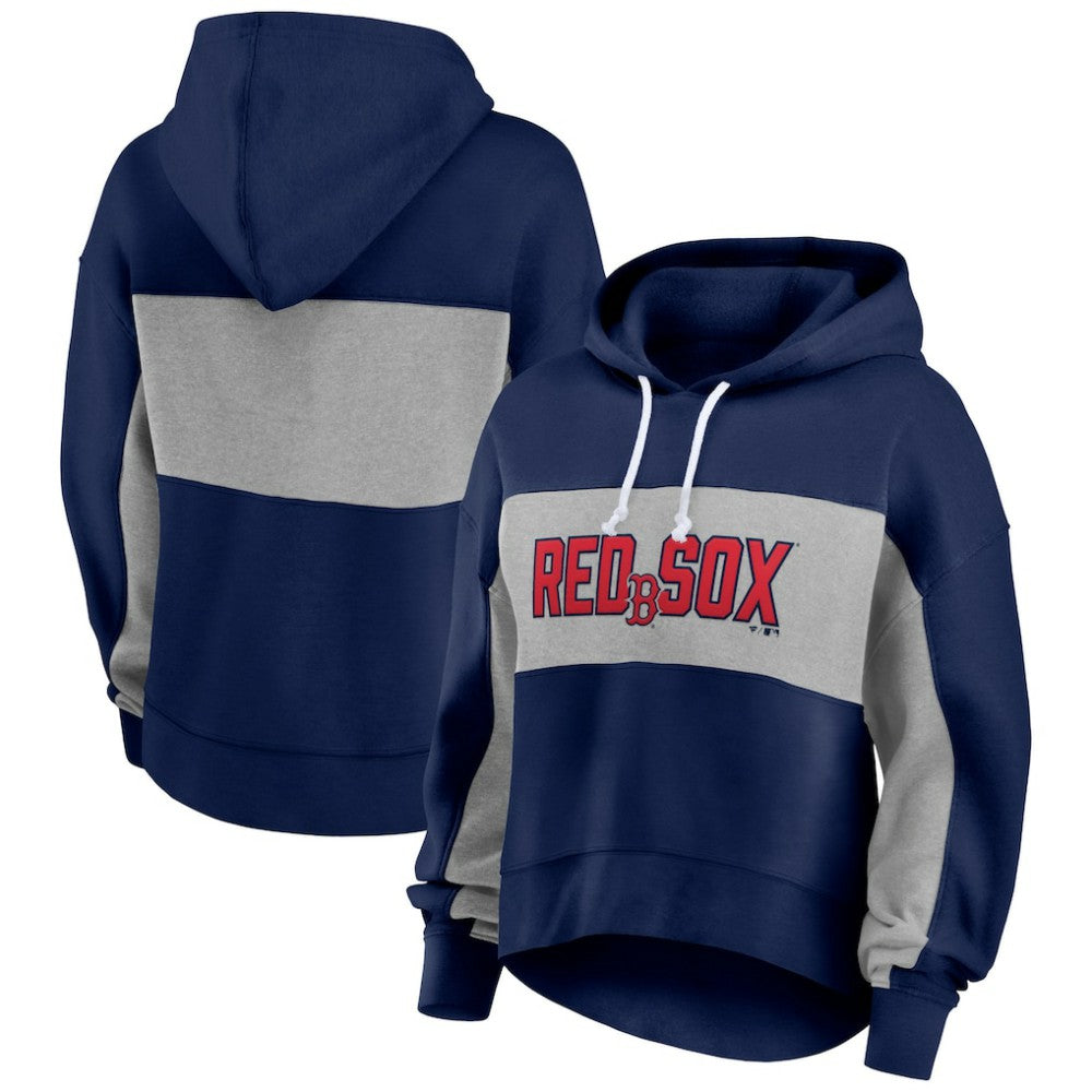 Boston Red Sox Fanatics Women's Filled Stat Sheet Pullover Hoodie discount