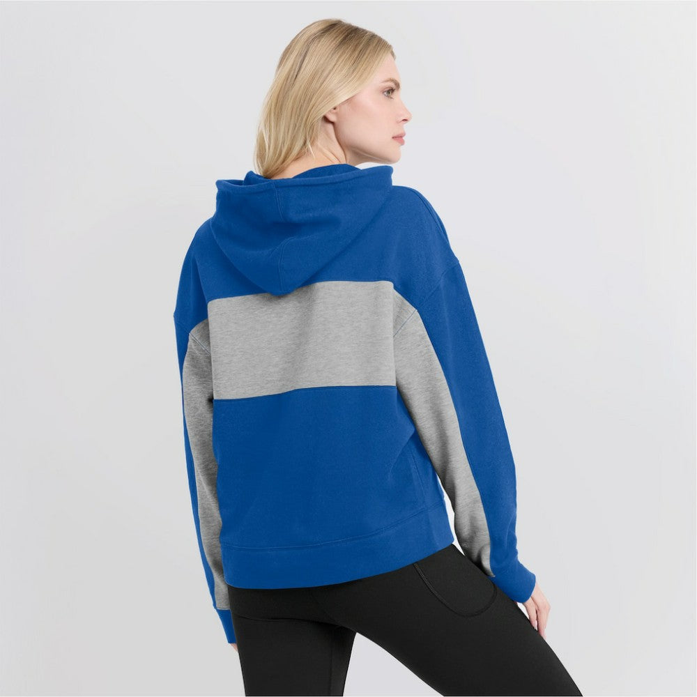 Chicago Cubs Fanatics Women's Filled Stat Sheet Pullover Hoodie Lifestyle