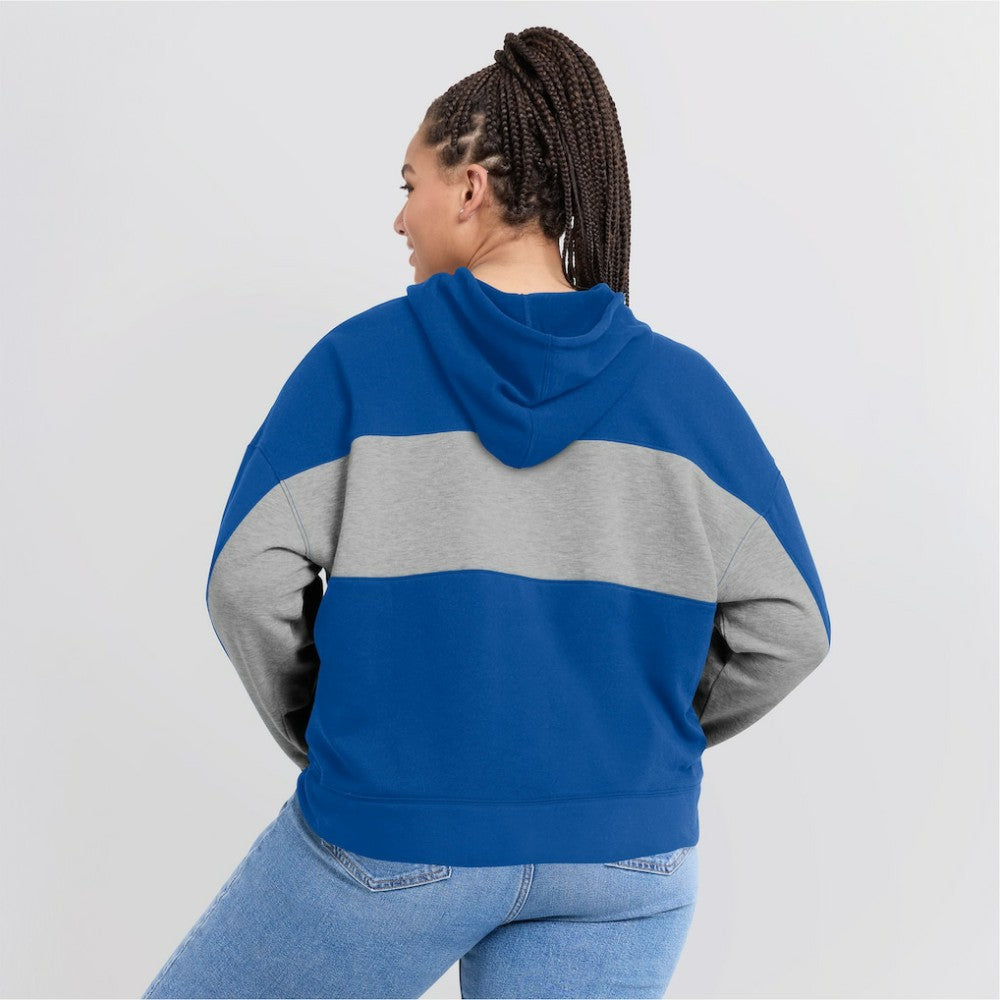 Chicago Cubs Fanatics Women's Filled Stat Sheet Pullover Hoodie Lifestyle