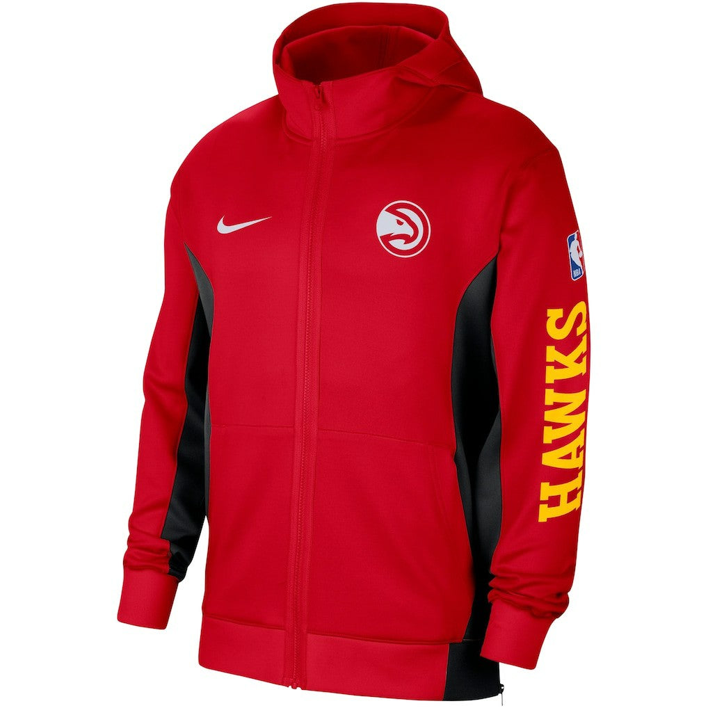 Nike - Atlanta Hawks 2023/24 Authentic Showtime Full-Zip Hoodie - Red