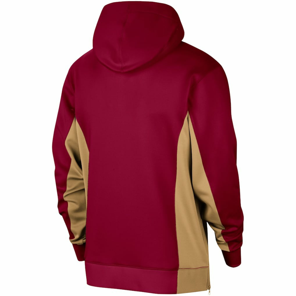 Nike - Cleveland Cavaliers 2023/24 Authentic Showtime Full-Zip Hoodie - Wine