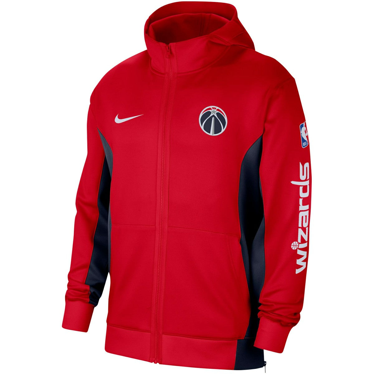 Nike - Washington Wizards 2023/24 Authentic Showtime Full-Zip Hoodie - Red