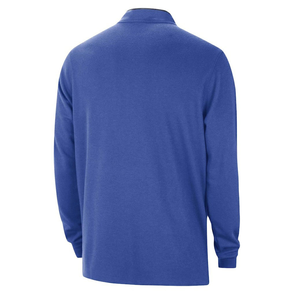 Nike - Dallas Mavericks Authentic Performance Half-Zip Jacket - Blue