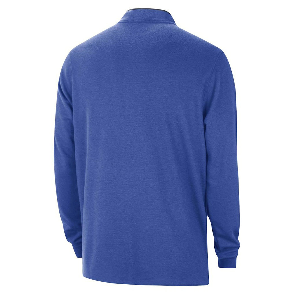 Nike - Dallas Mavericks Authentic Performance Half-Zip Jacket - Blue